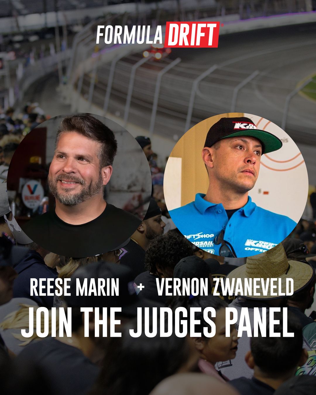 FORMULA DRIFT ANNOUNCES NEW 2024 JUDGING AND COMPETITION STAFF