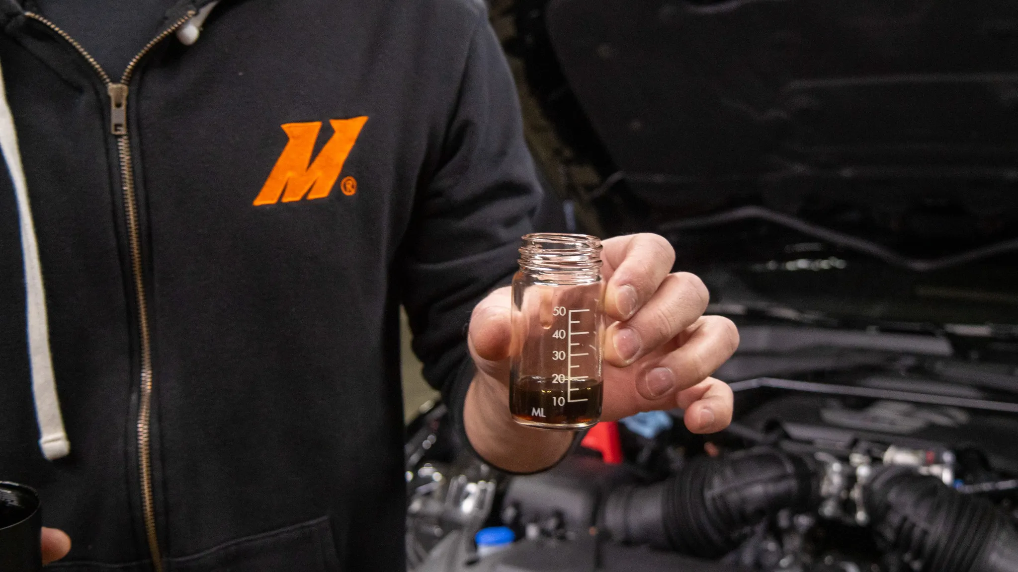 mishimoto Road Test Results – Baffled Oil Catch Can for 2024+ Mustang V8